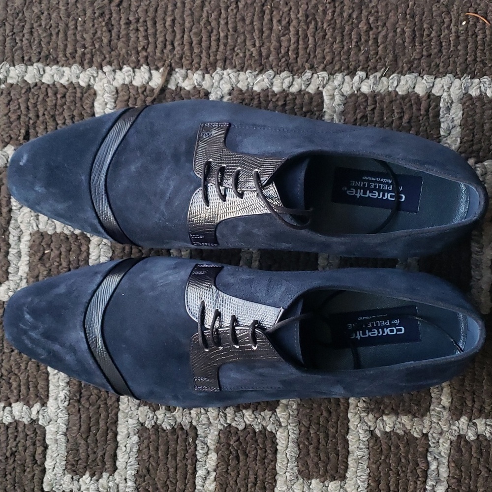 Corrente men suede  Oxford  shoe